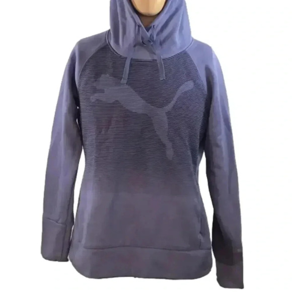 Puma Graphic Warm Hoodie Sweatshirt Size M - Picture 6 of 6